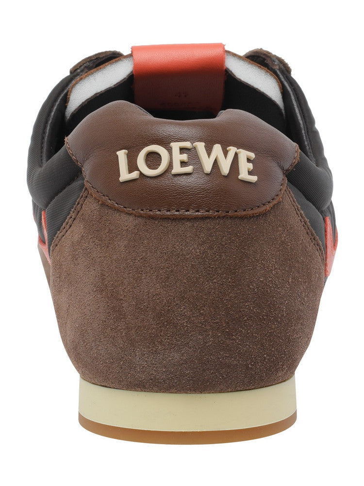 Loewe Men's Runner Sneakers in Brown