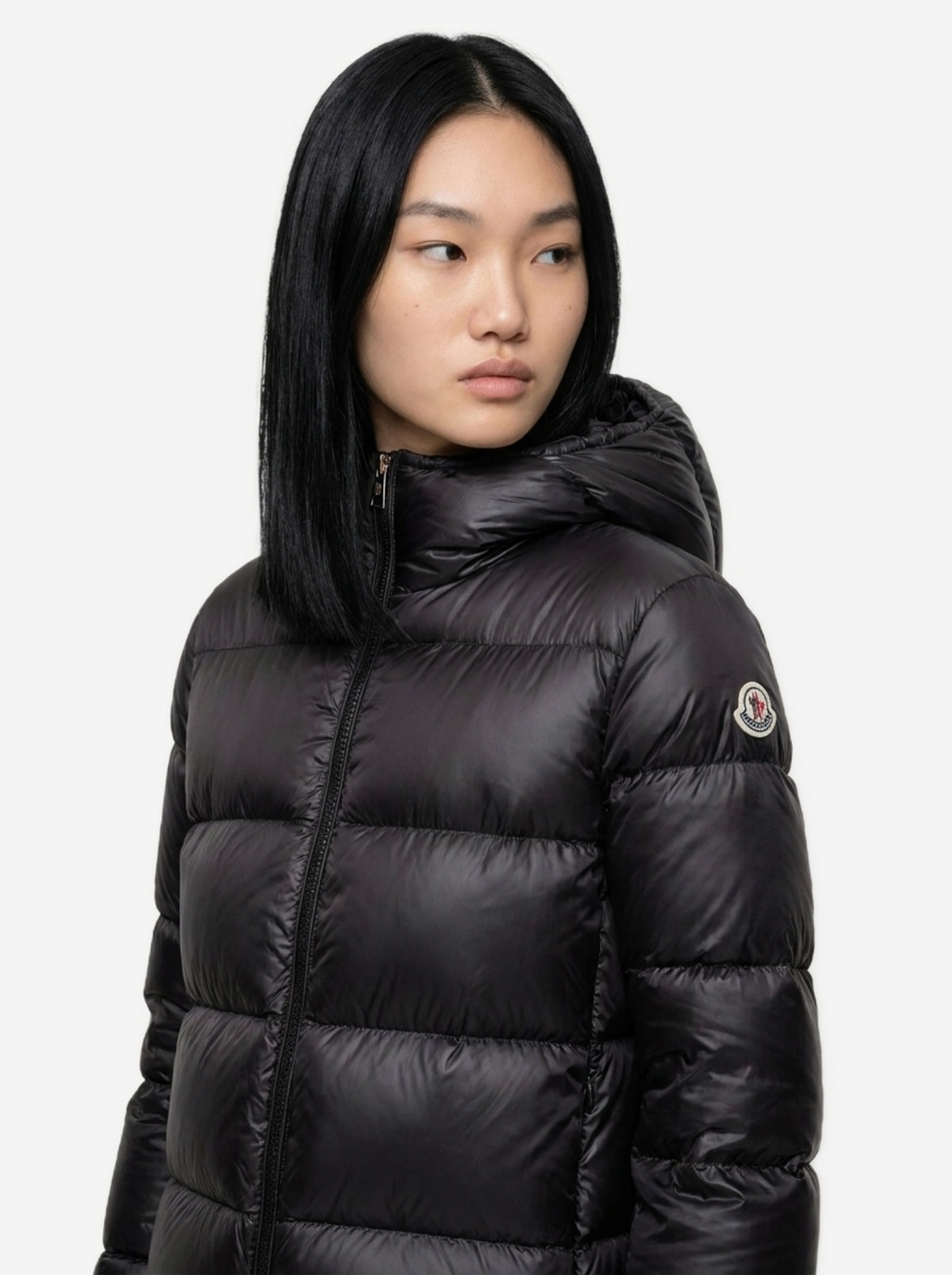 Moncler Women's Feligule Short Down Jacket in Black