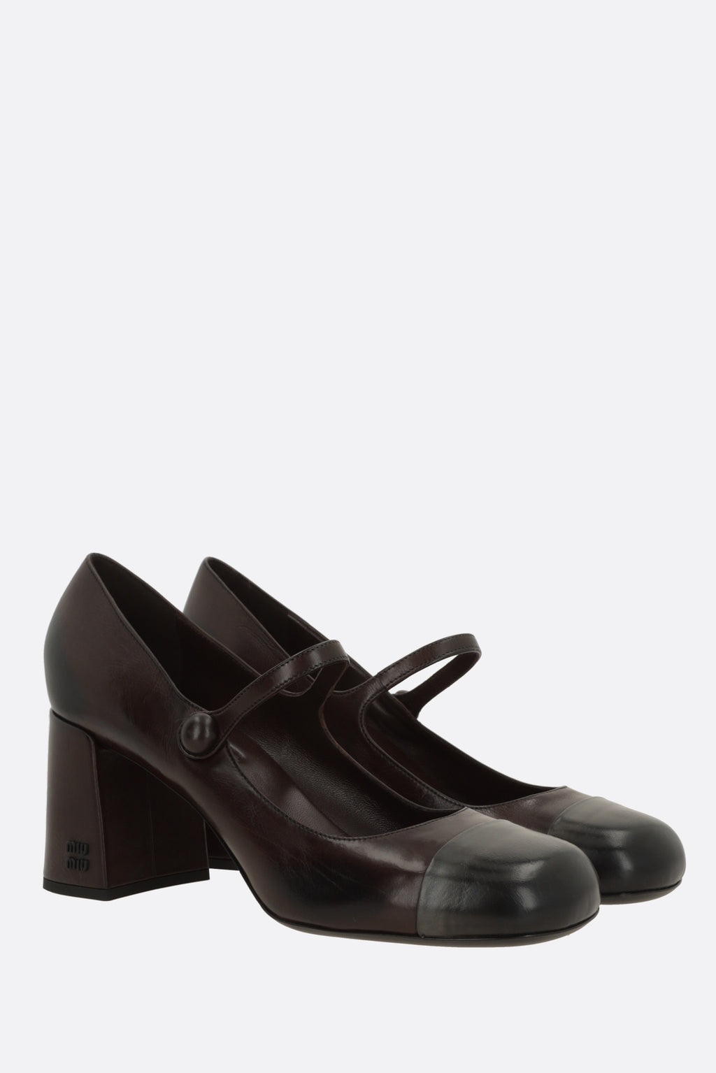 Miu Miu Women's Pumps in Dark Brown/Black