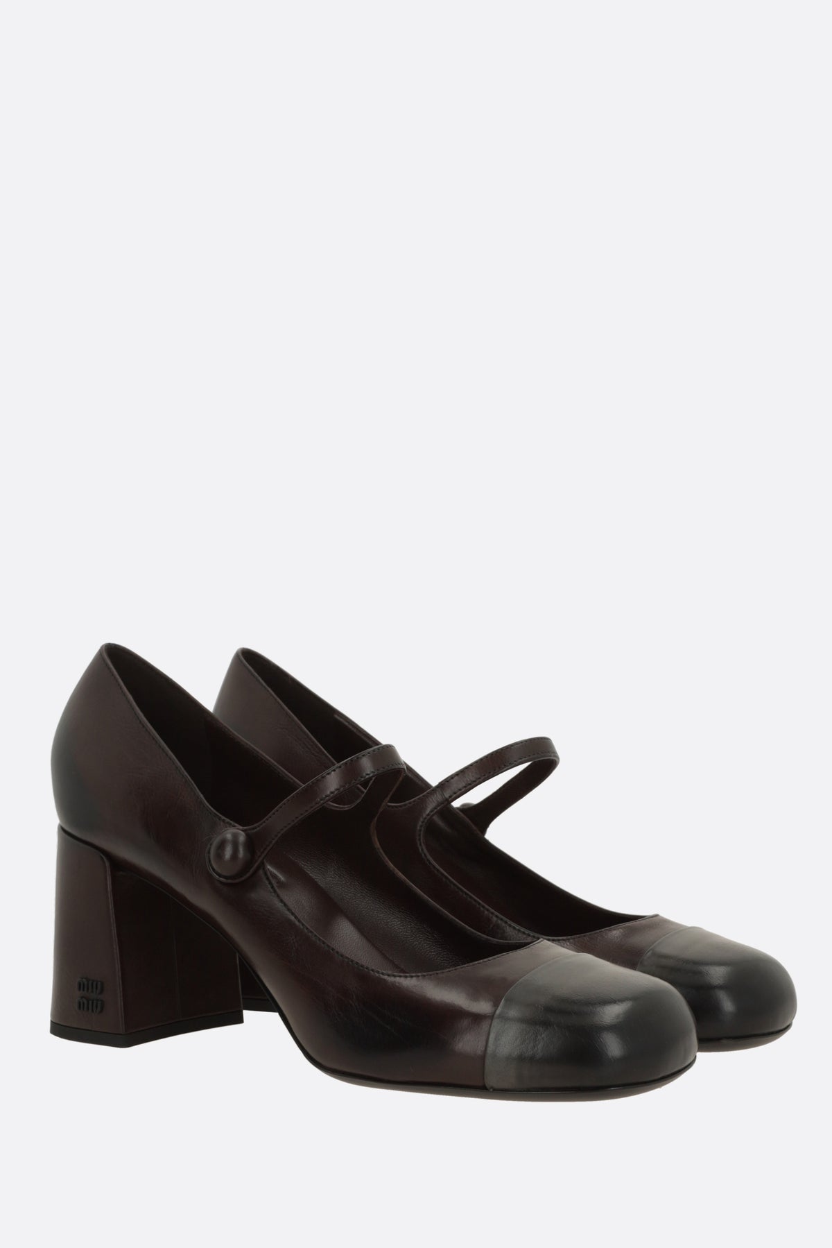Miu Miu Women's Pumps in Dark Brown/Black