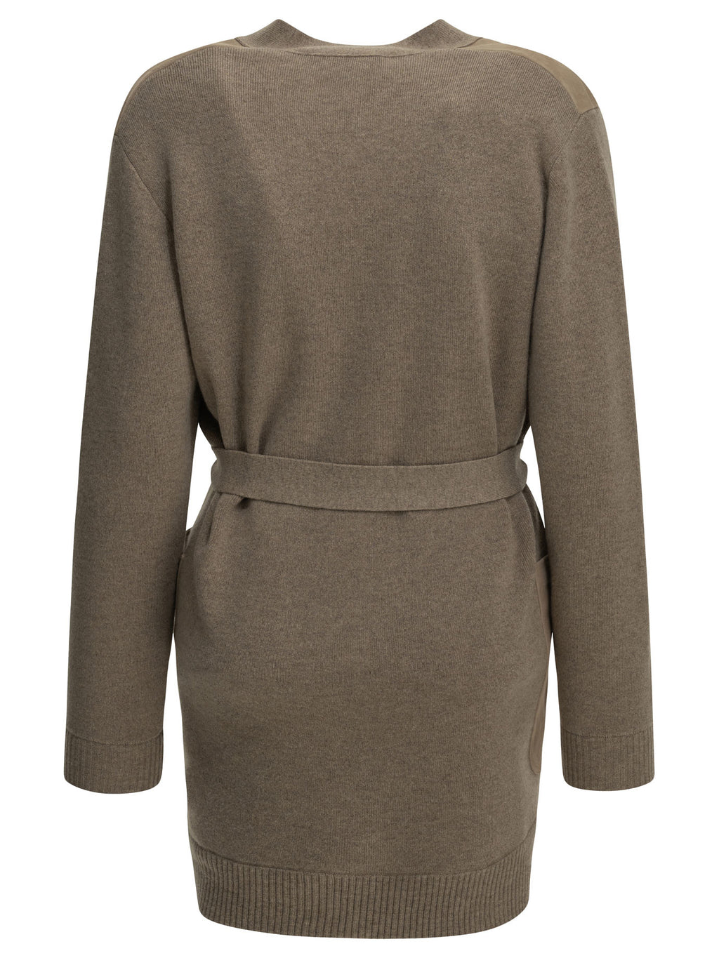 Max Mara Women's Wool and Cashmere Cardigan in Beige