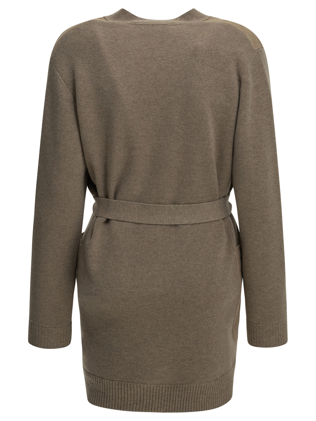 Max Mara Women's Wool and Cashmere Cardigan in Beige
