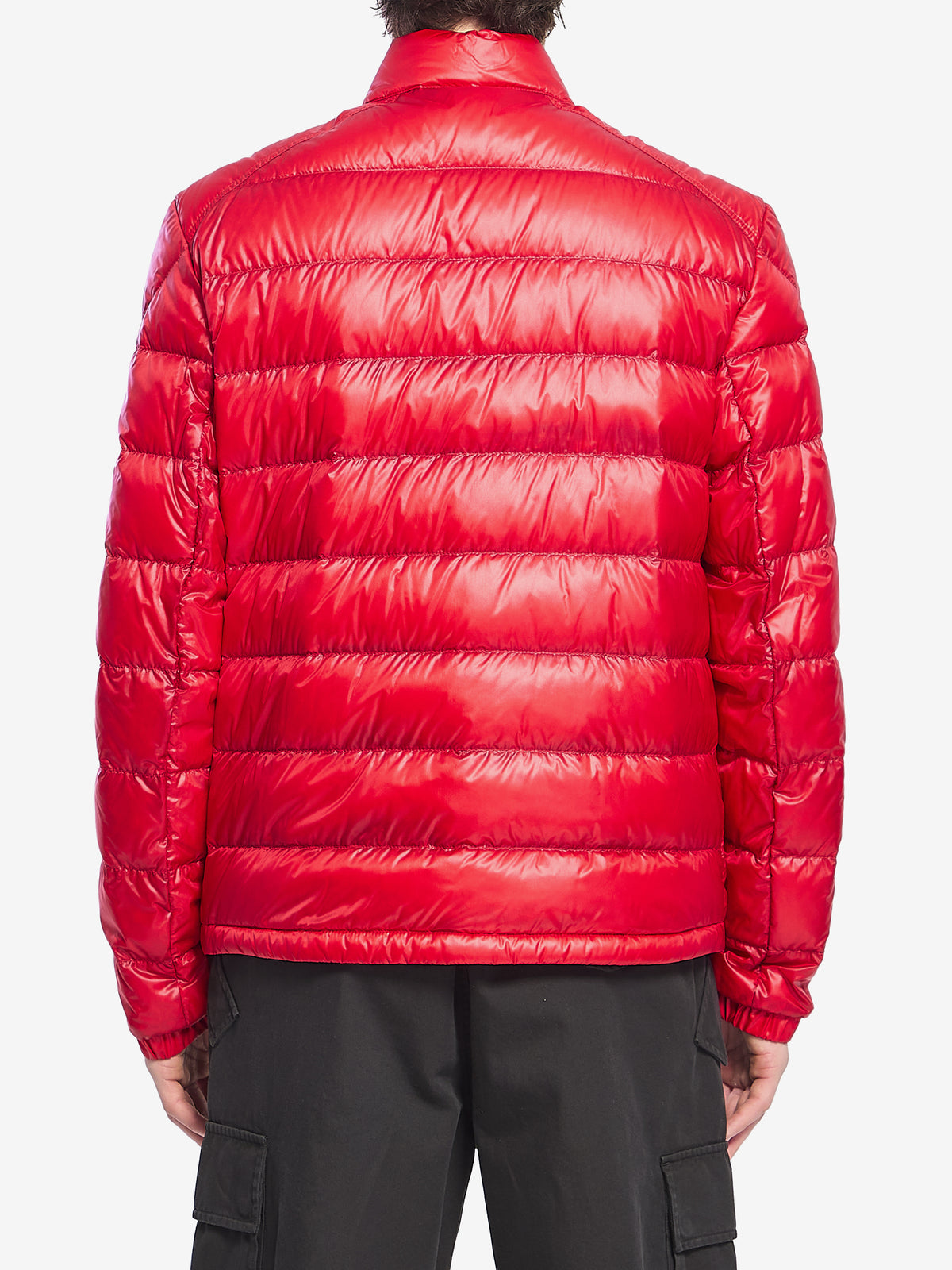 Moncler Men's Selves Down Jacket in Red