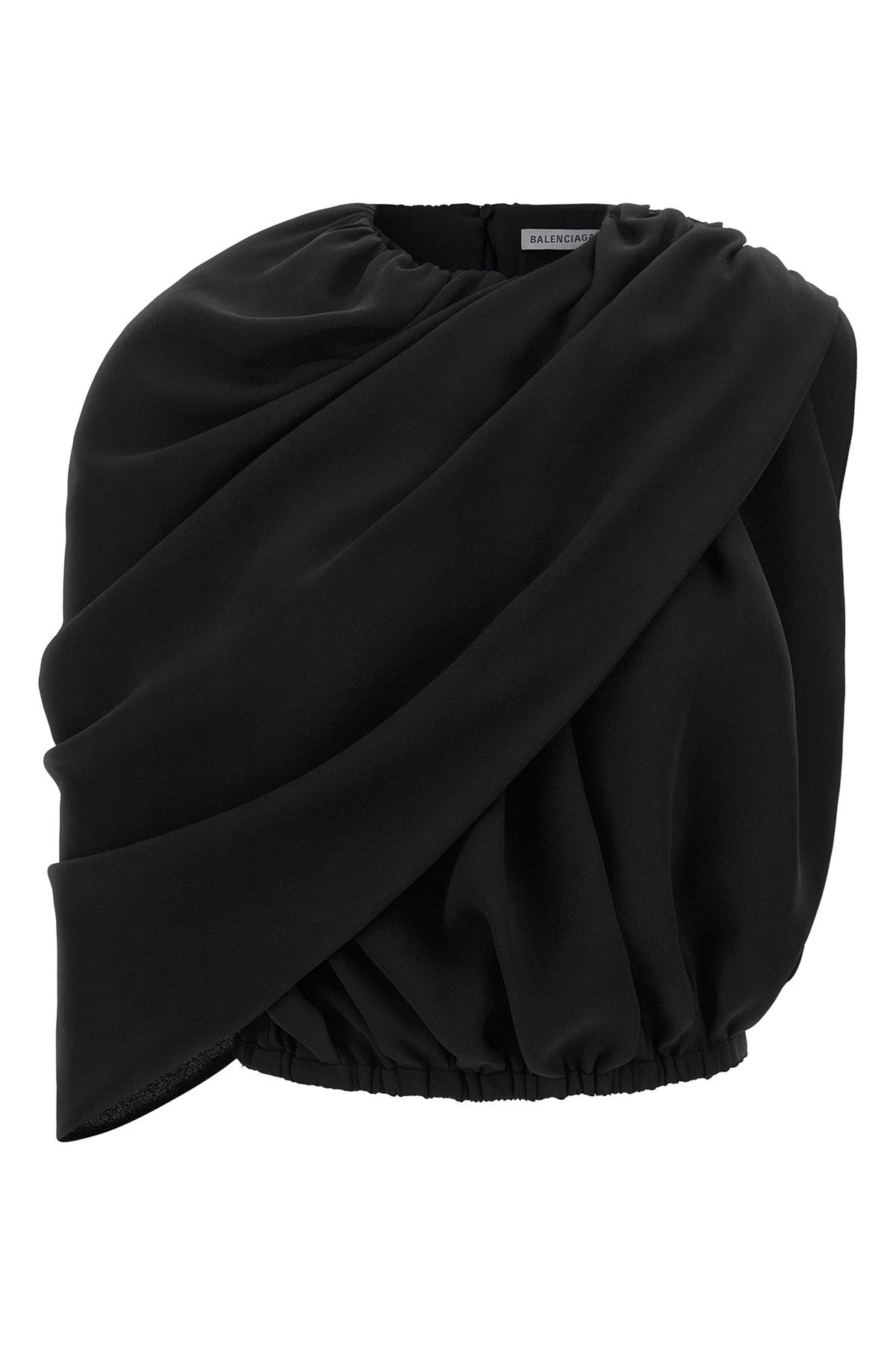 Balenciaga Women's 'Mantella' Top in Black