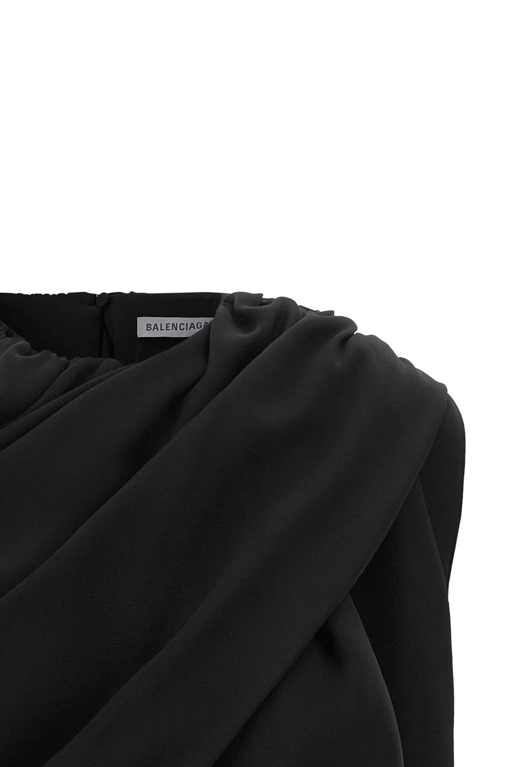 Balenciaga Women's 'Mantella' Top in Black