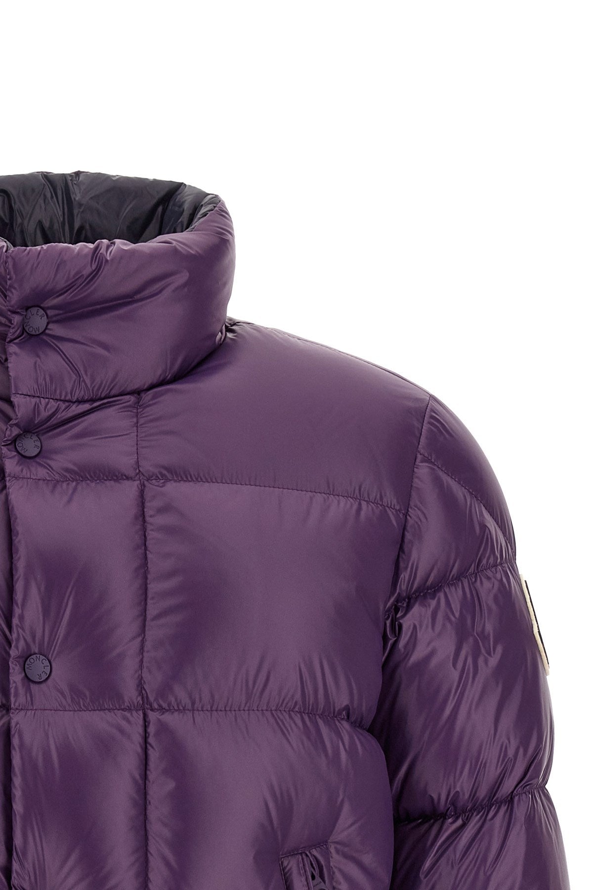 Moncler Men's 'Brendola' Down Jacket in Purple