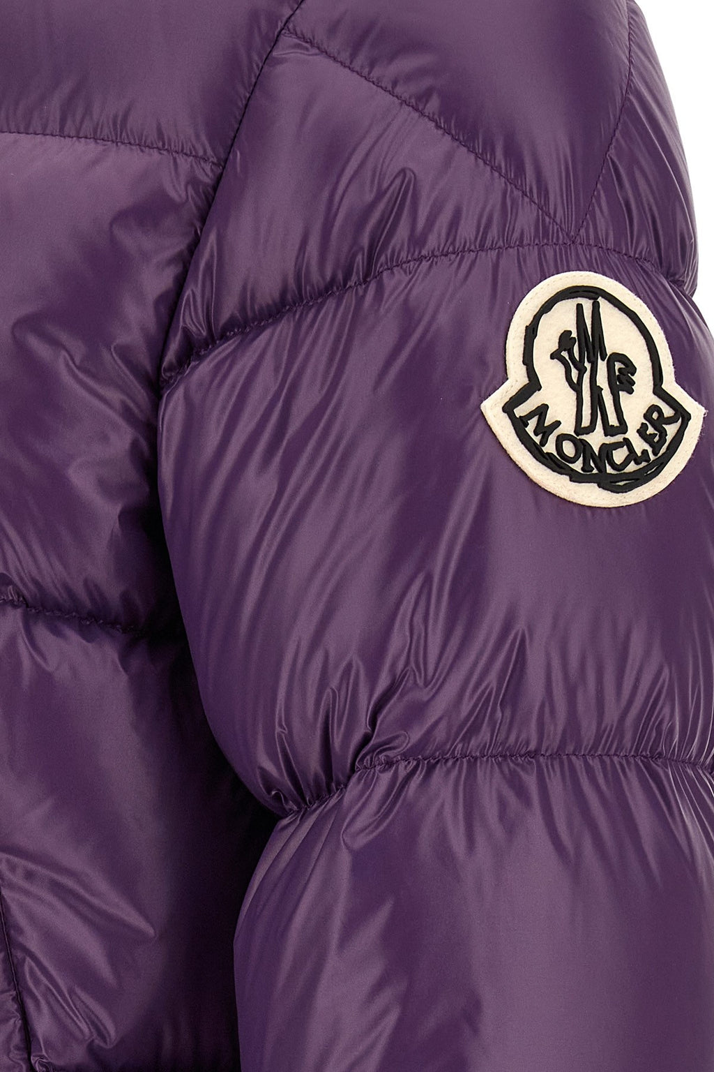 Moncler Men's 'Brendola' Down Jacket in Purple