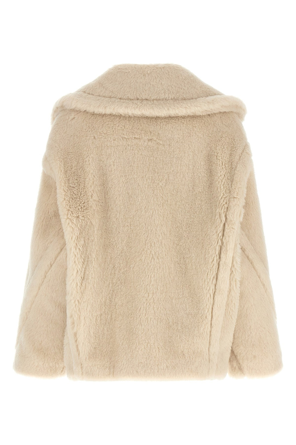 Max Mara Women's Alcuno Wool Coat in White - view 2