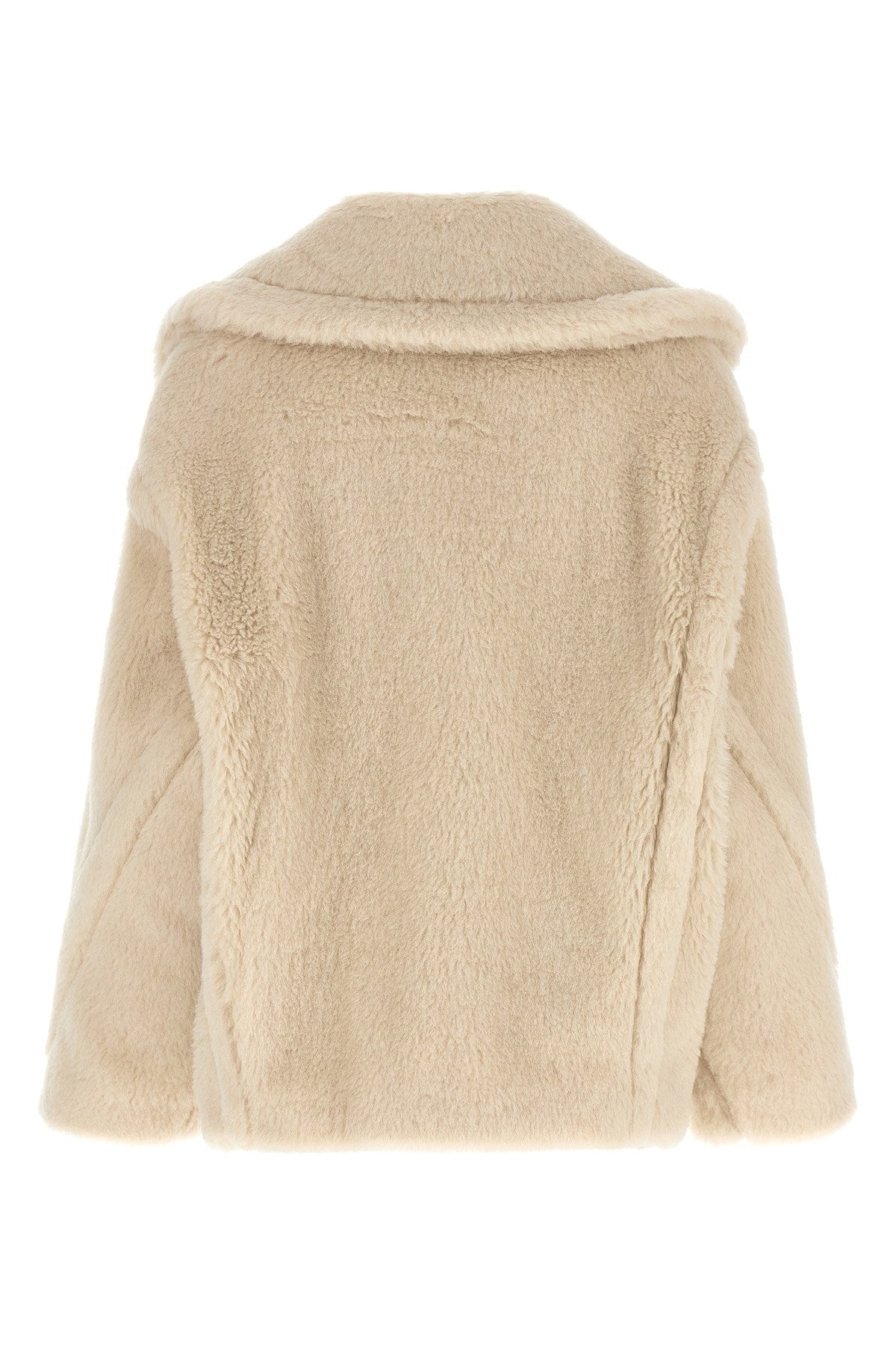 Max Mara Women's Alcuno Wool Coat in White - view 2