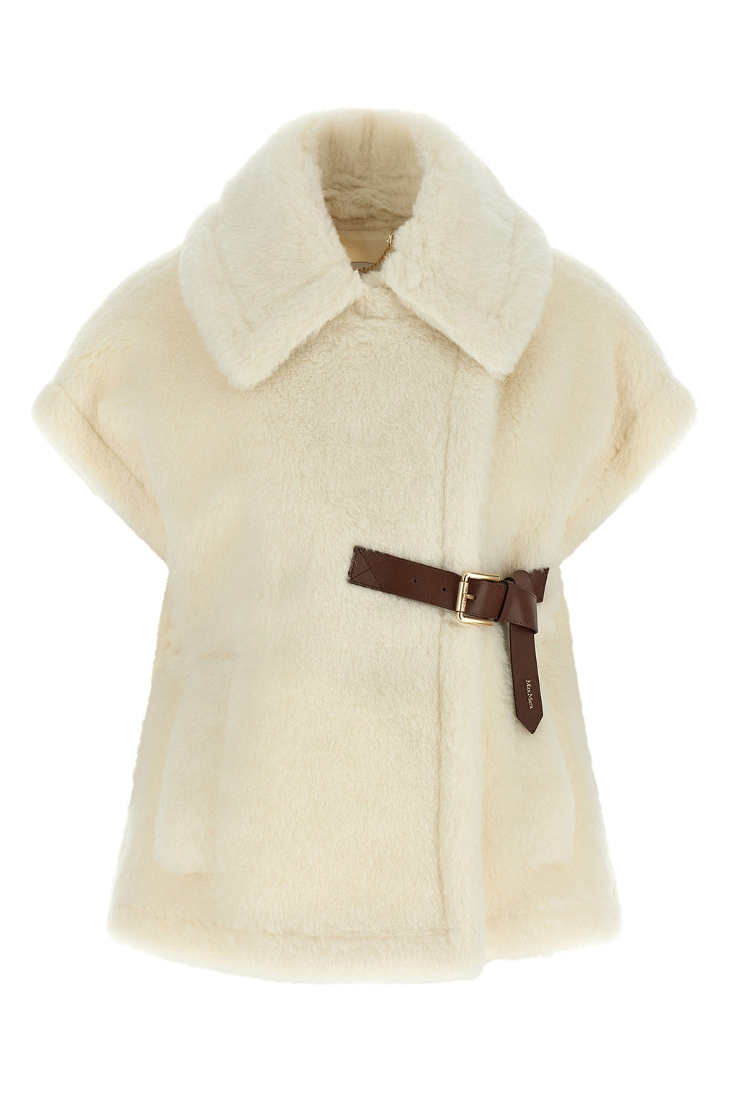 Max Mara Women's New Abavo Cape Wool in White - view 1