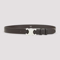 Celine Men's Calf Leather Belt in Brown - view 1