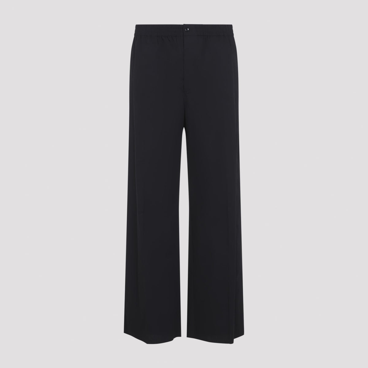 Celine Men's Cotton Linen Trousers in Black - view 1