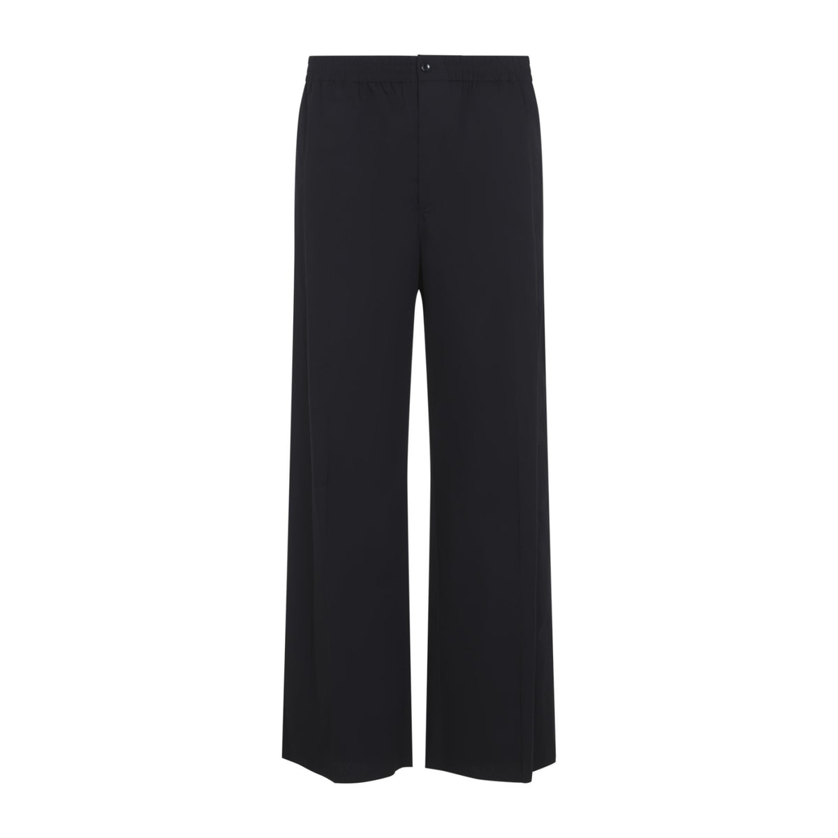 Celine Men's Cotton Linen Trousers in Black - view 2
