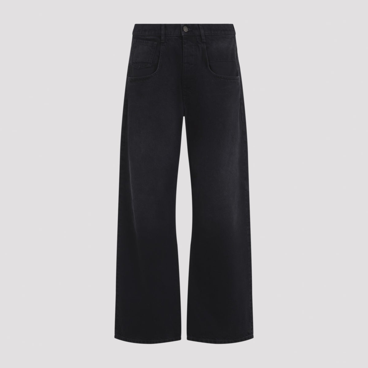 Maison Margiela Men's Cotton Trousers in Black - view 1