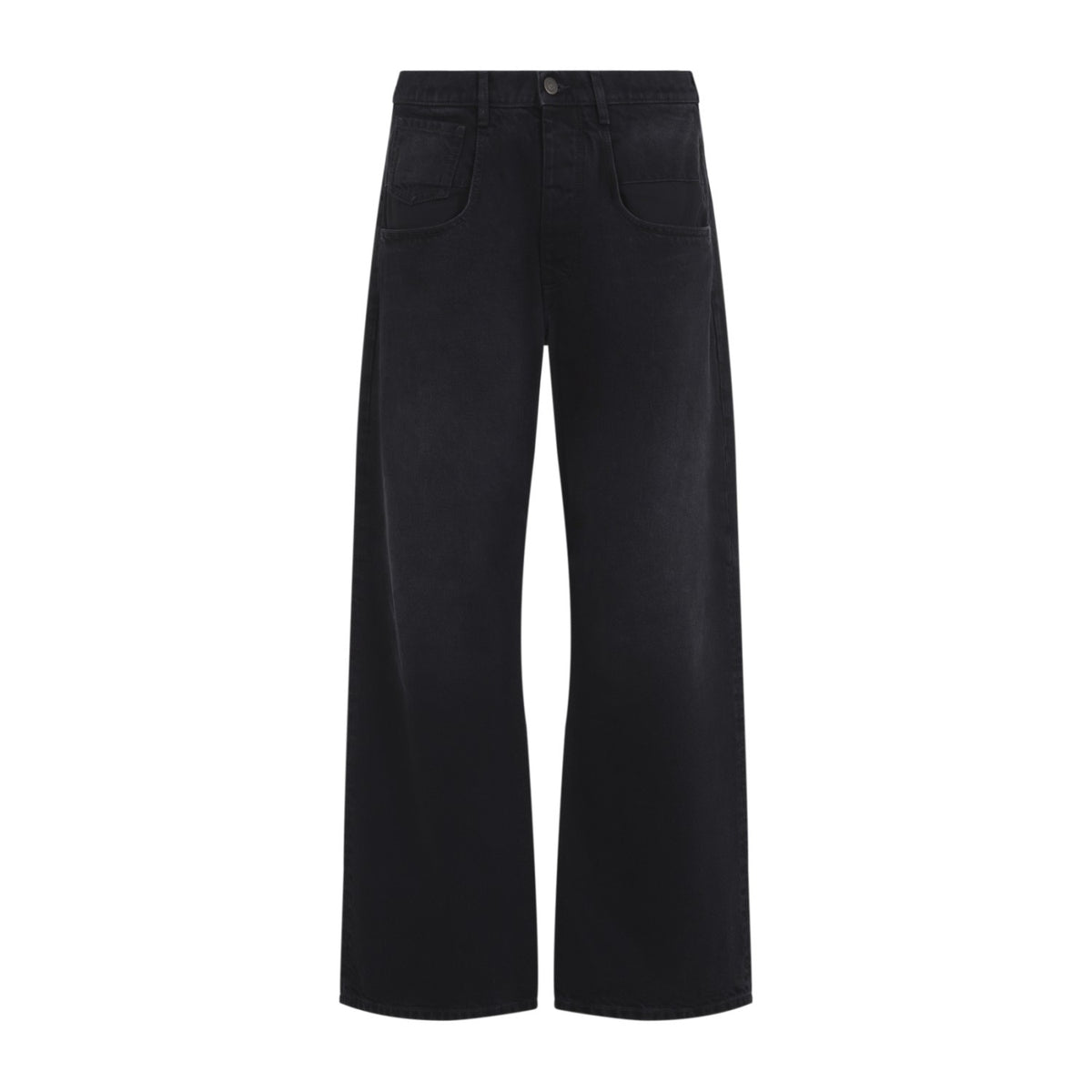 Maison Margiela Men's Cotton Trousers in Black - view 2