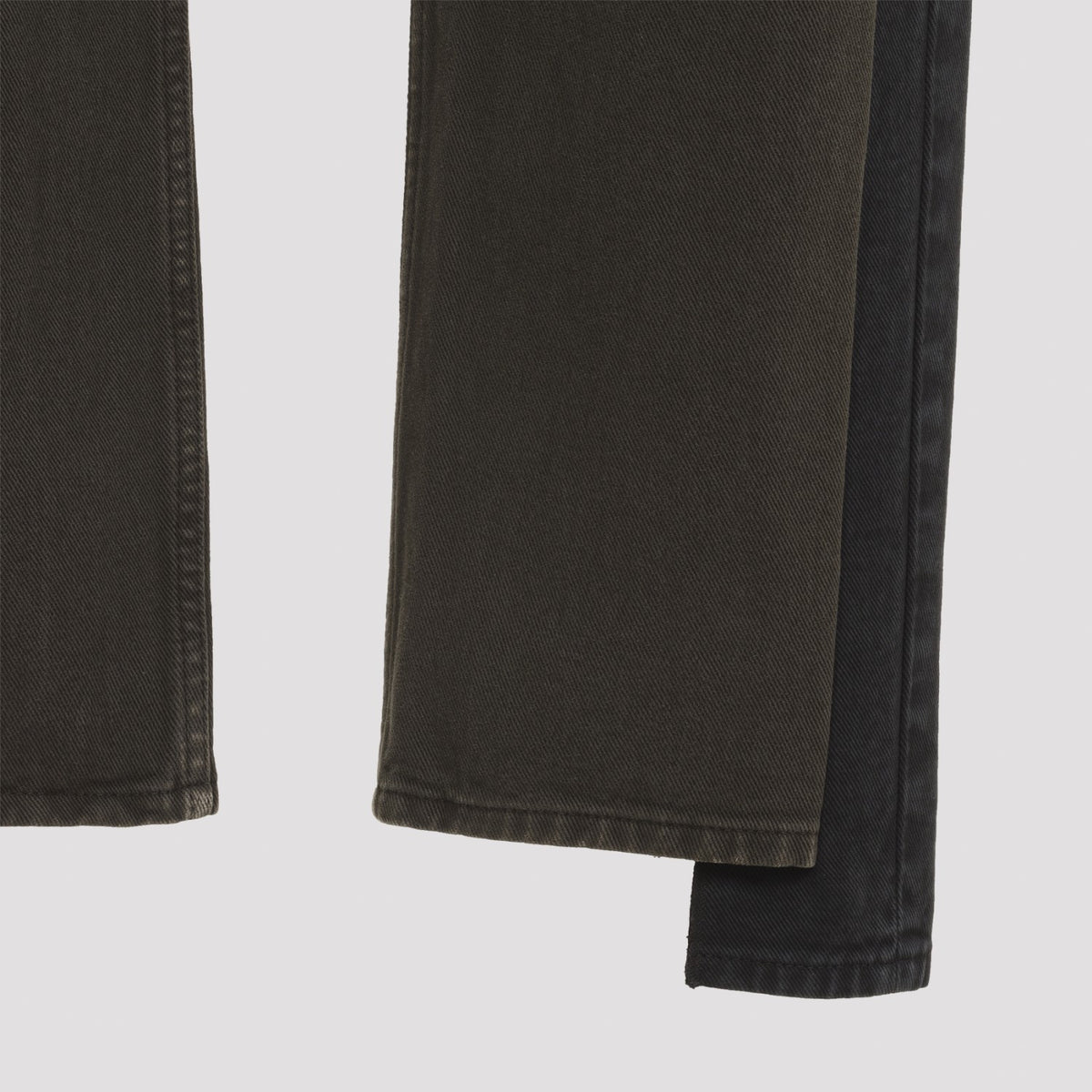 Maison Margiela Men's Cotton Spliced Pants in Black - view 4
