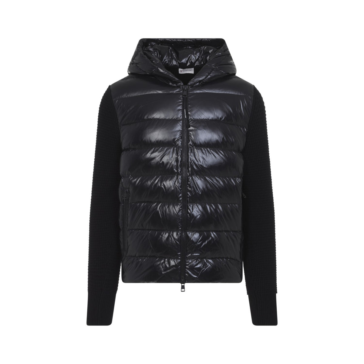 Moncler Men's Jacket Cardigan in Black Cashmere - view 2