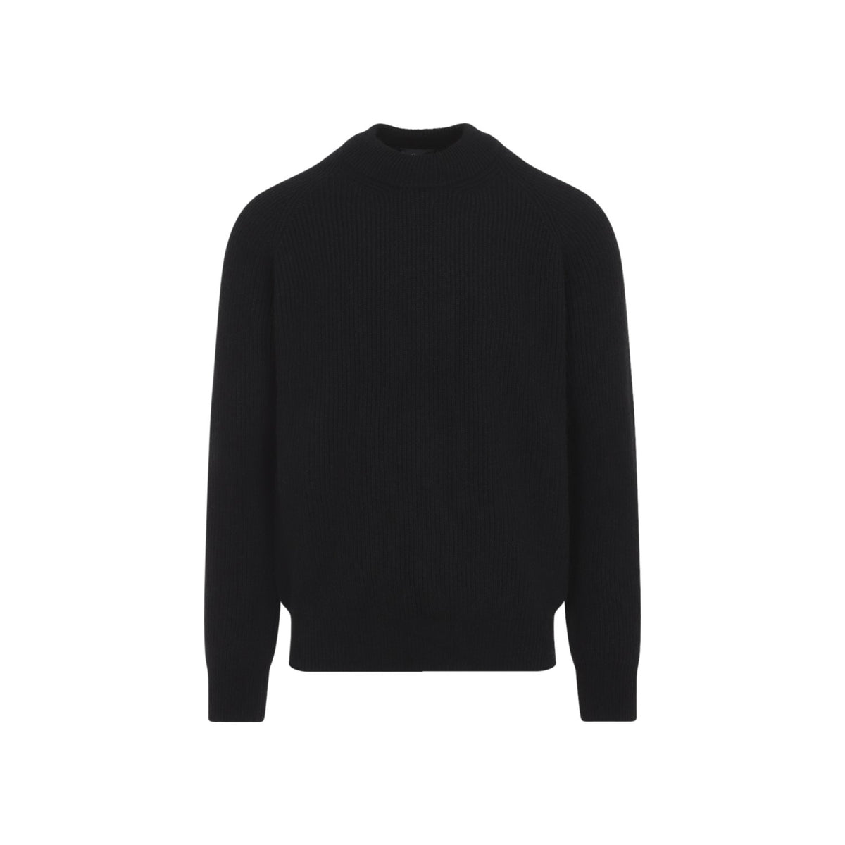 Brioni Men's Cashmere Sweater in Black - view 2