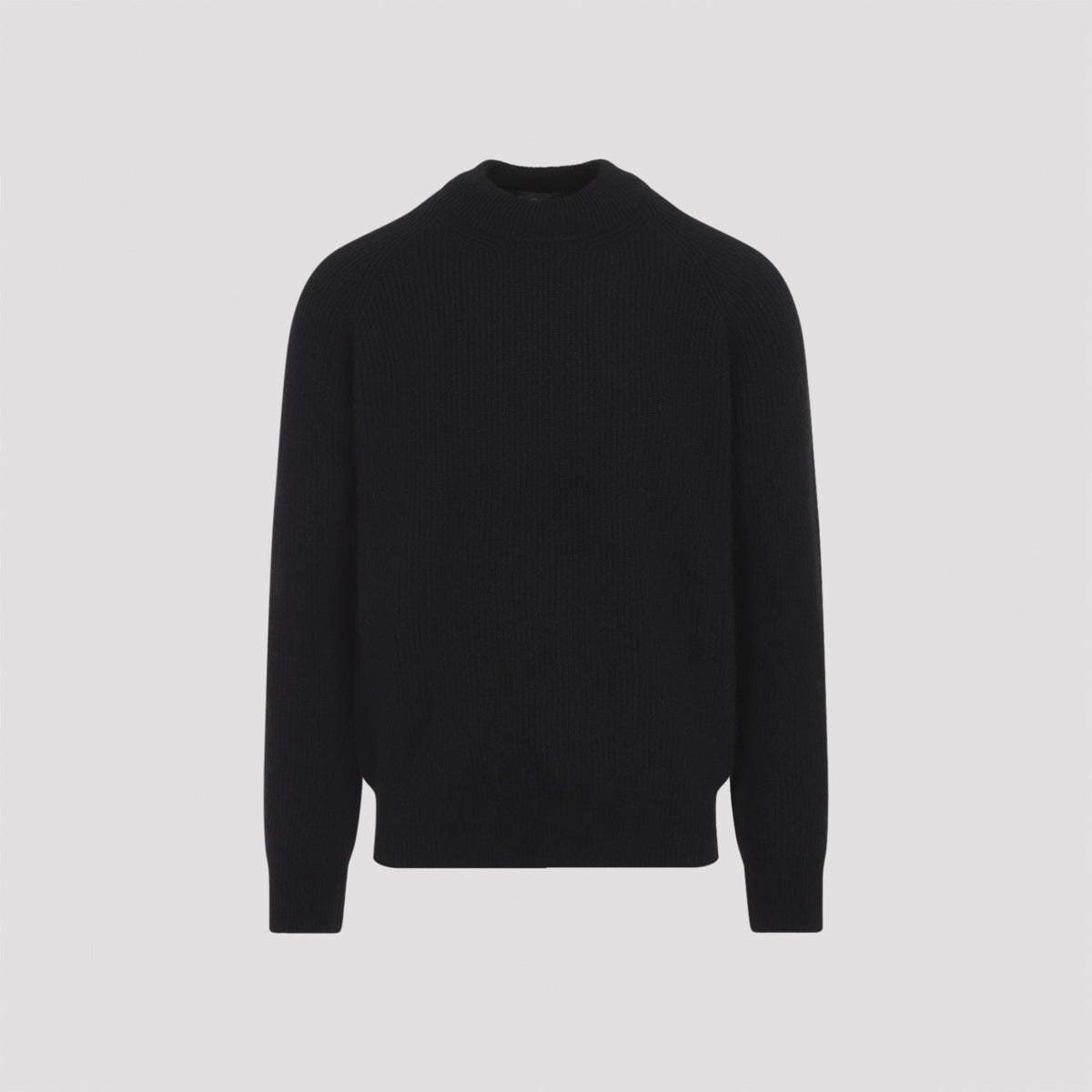 Brioni Men's Cashmere Sweater in Black - view 3