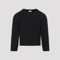 Saint Laurent Men's Wool Sweater in Noir - view 1