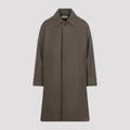 Studio Nicholson Men's Ady Overcoat in Loden Wool - view 1