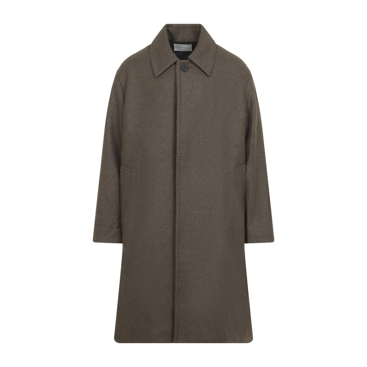 Studio Nicholson Men's Ady Overcoat in Loden Wool - view 2