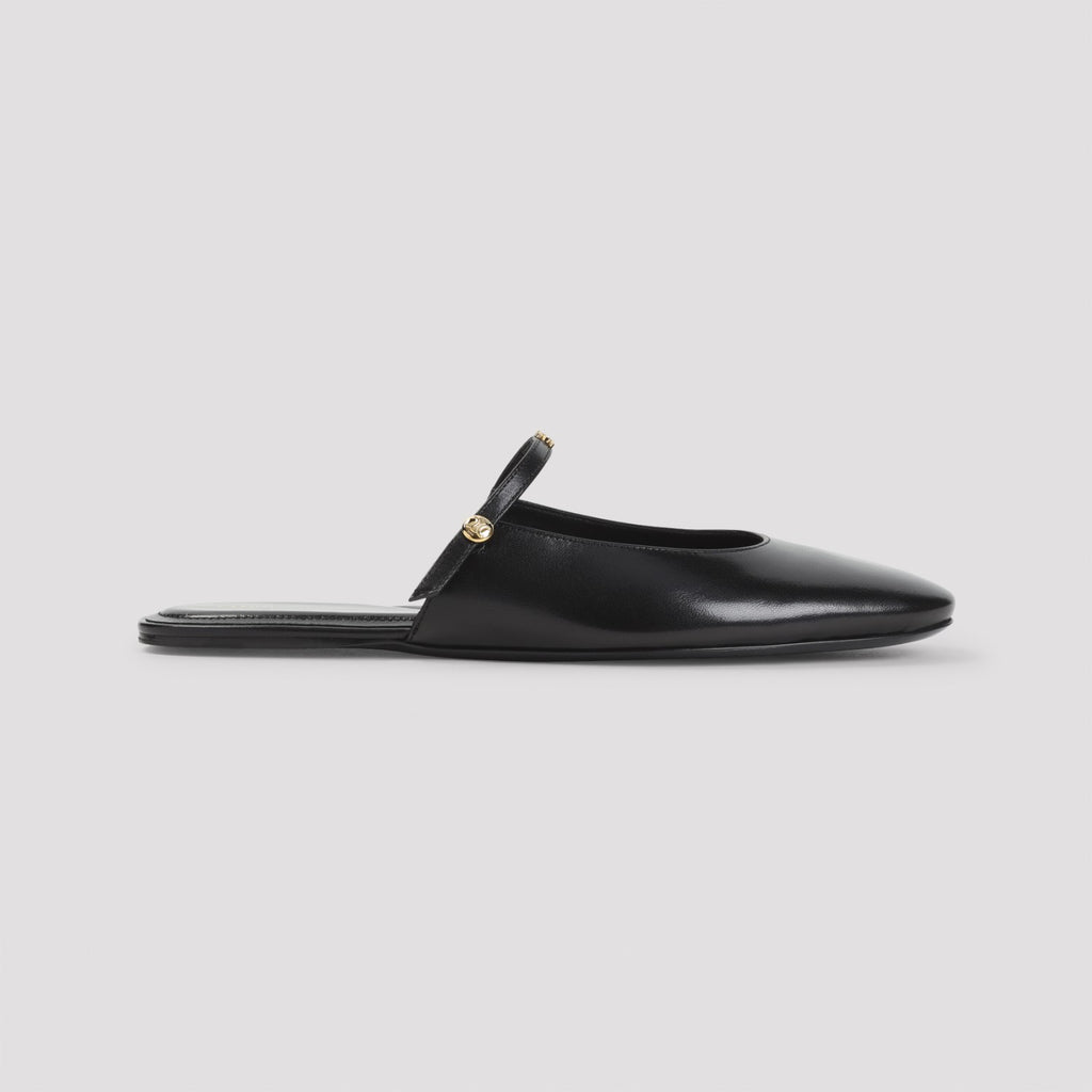 Celine Women's Ballerina Mule in Black
