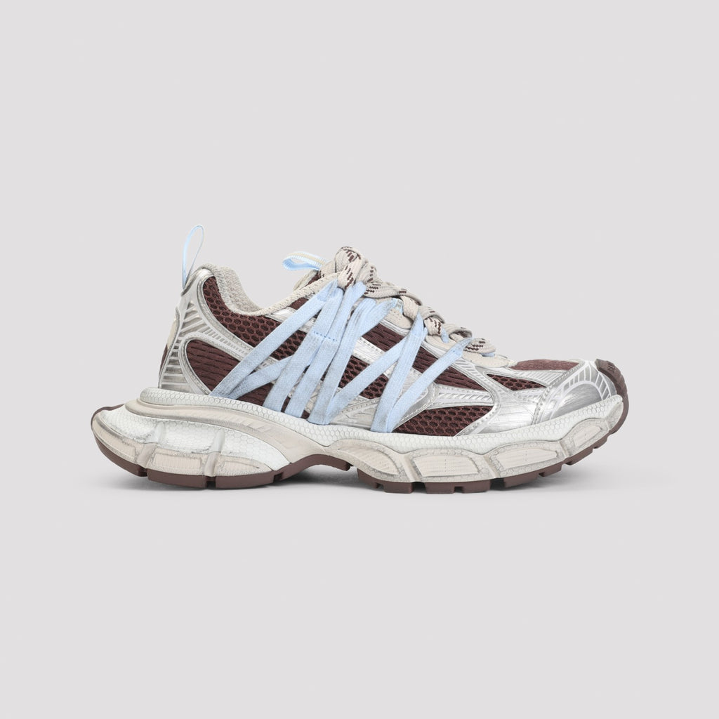 Balenciaga Women's 3Xl Interlace in Brown Beige Blue - view 3