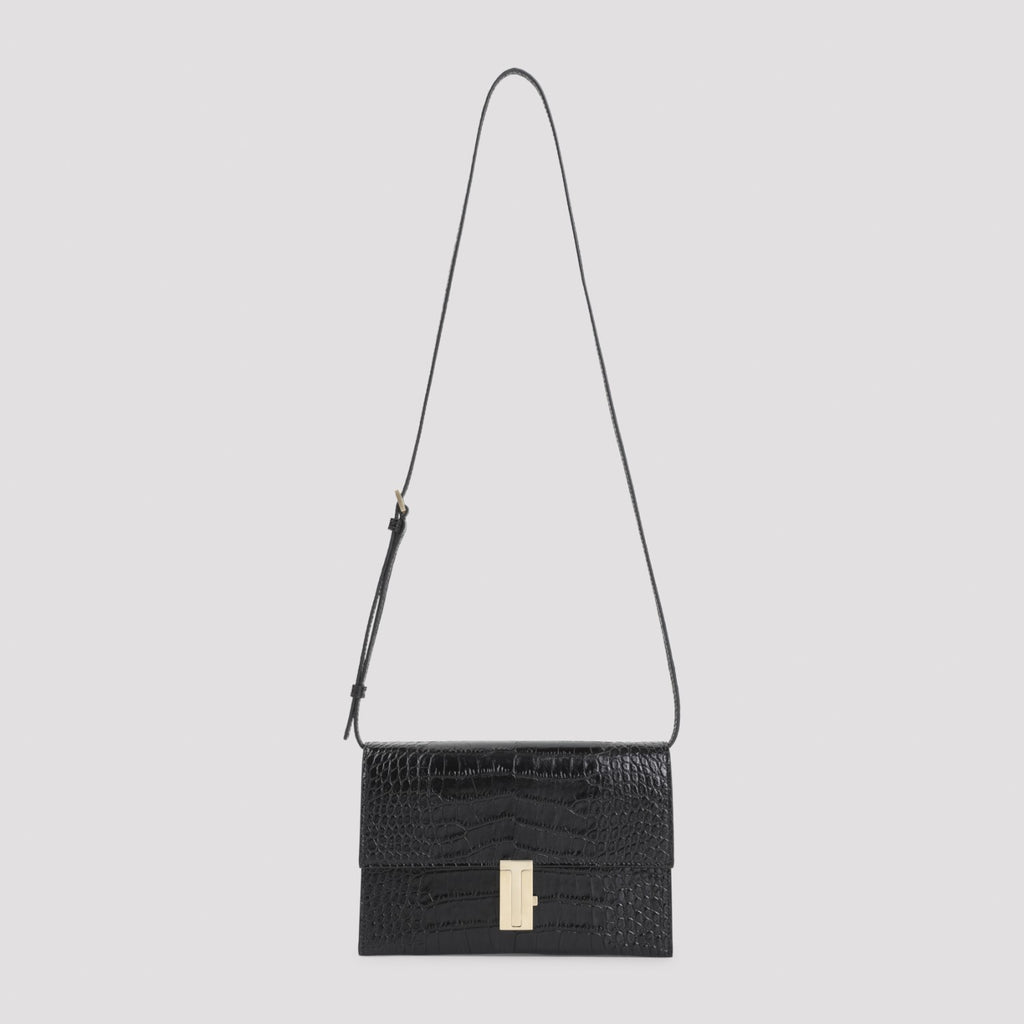 Tom Ford Women's Croco Mini Bag in Black Leather - view 3