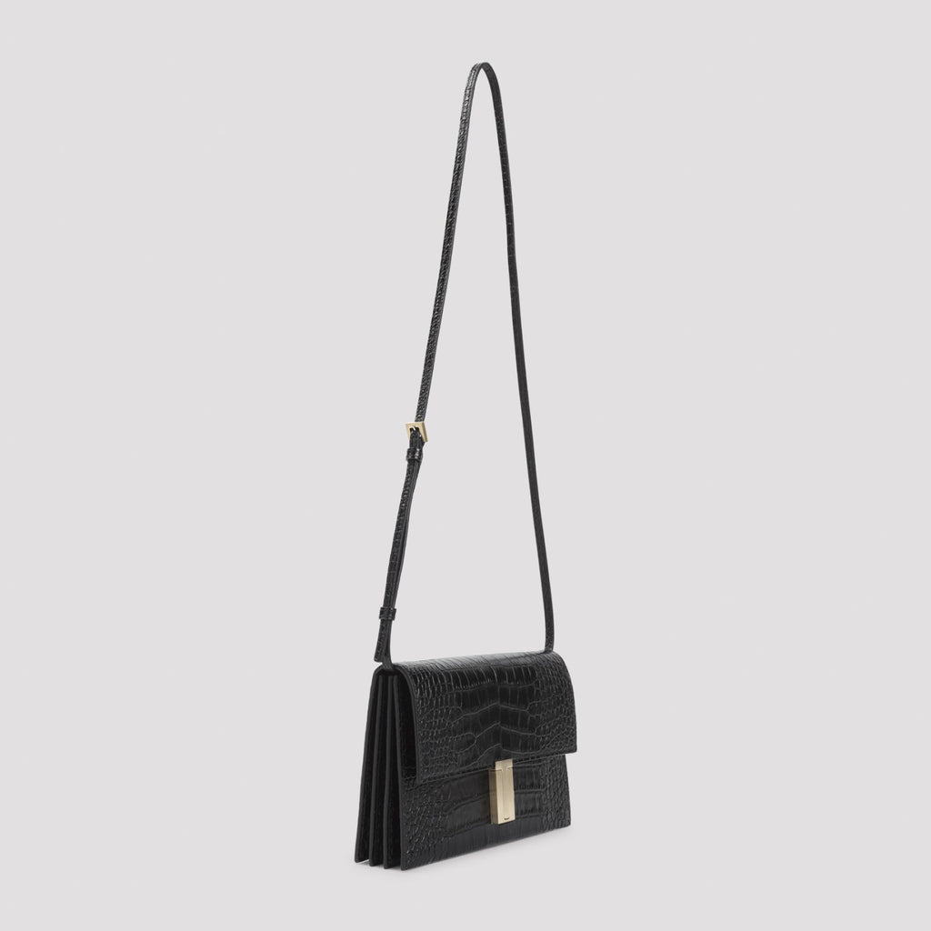 Tom Ford Women's Croco Mini Bag in Black Leather - view 5