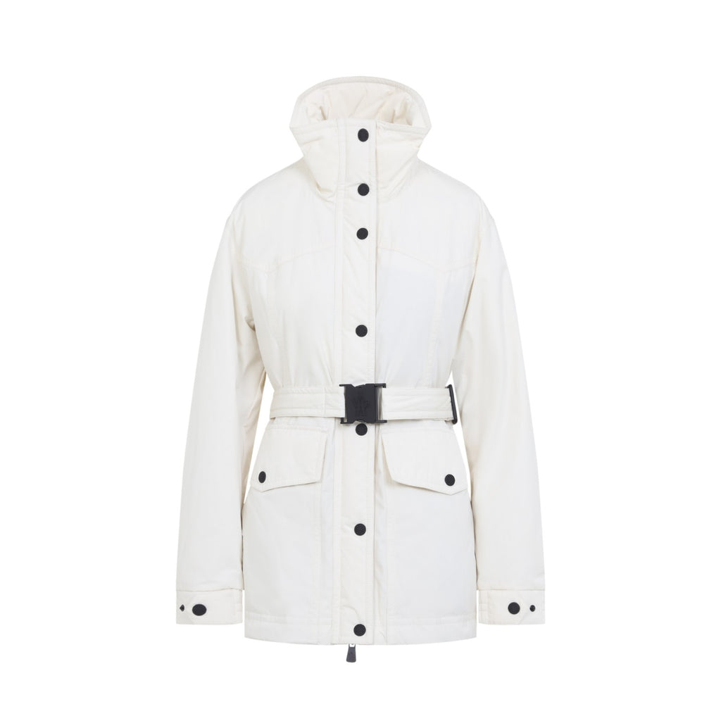 Moncler Grenoble Women's Caramany Down Jacket in Natural - side view