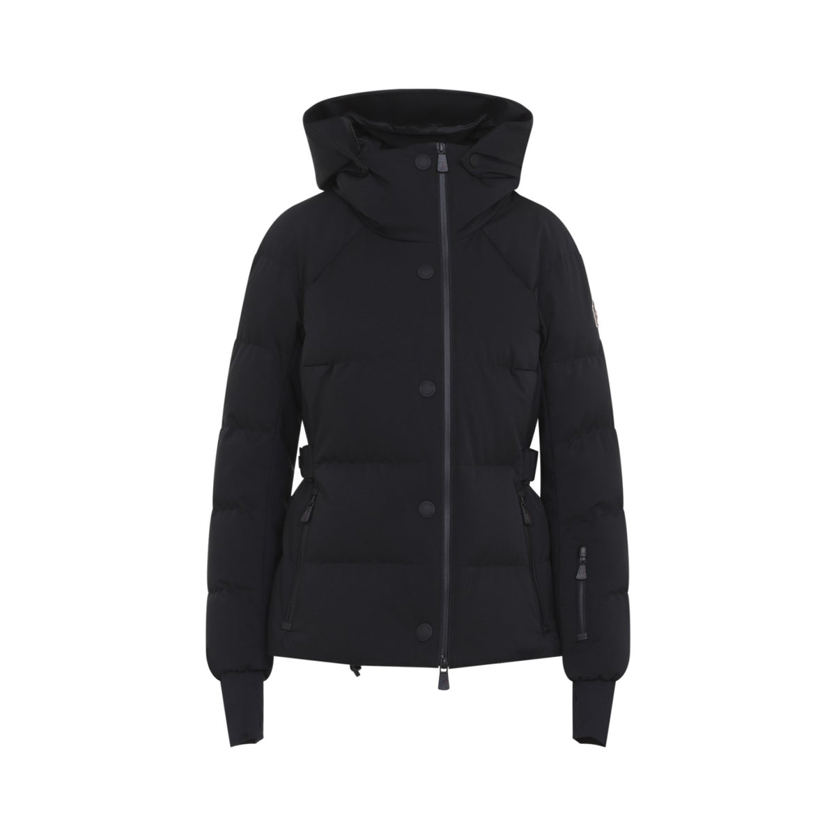 Moncler Grenoble Women's Guyane Down Jacket in black - side view
