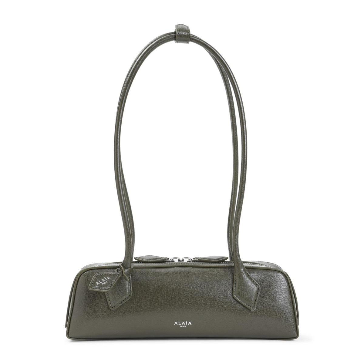 Alaia Women's Teckel Small Shoulder Bag in Vert Camouflage - view 2