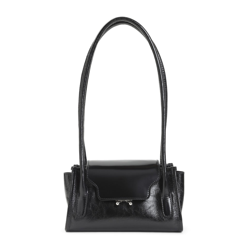 Marni Women's Trunkette Mini in Black Leather - view 2