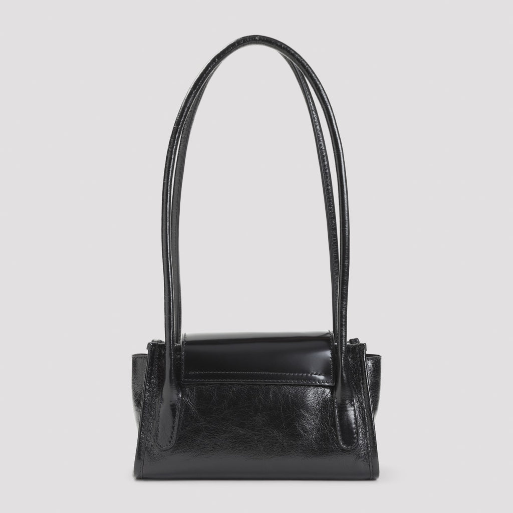 Marni Women's Trunkette Mini in Black Leather - view 4
