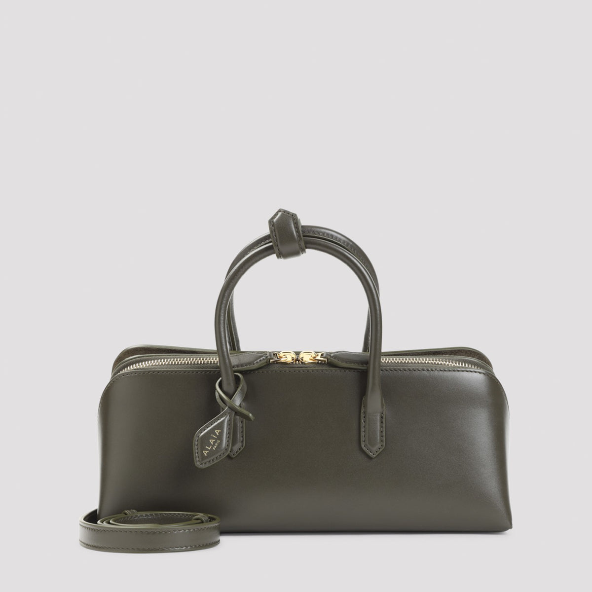 Alaia Women's Delta Small in Vert Camouflage Leather - view 1