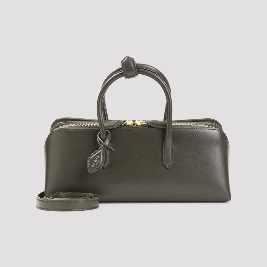 Alaia Women's Delta Small in Vert Camouflage Leather - view 3
