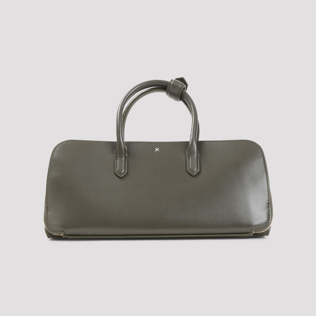 Alaia Women's Delta Small in Vert Camouflage Leather - view 4