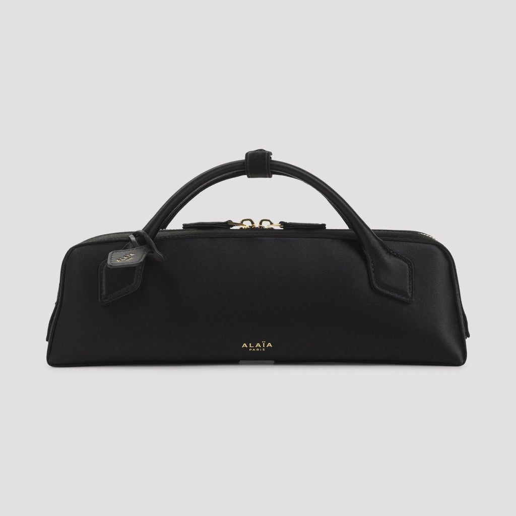 Alaia Women's Le Teckel Clutch in Noir Silk - view 3