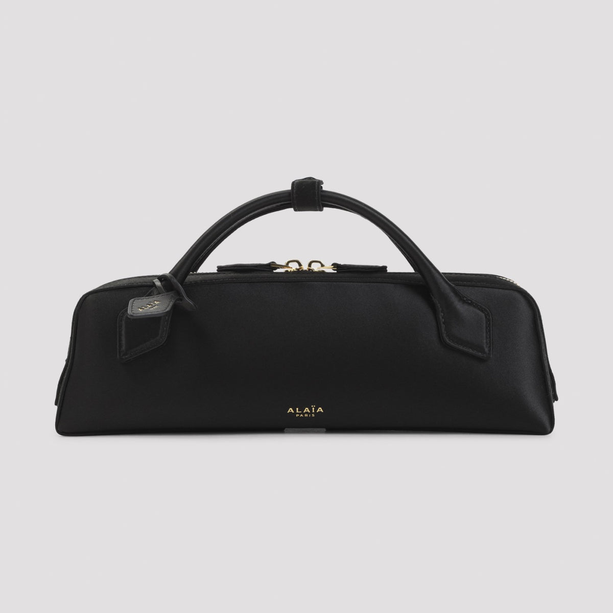 Alaia Women's Le Teckel Clutch in Noir Silk - view 3