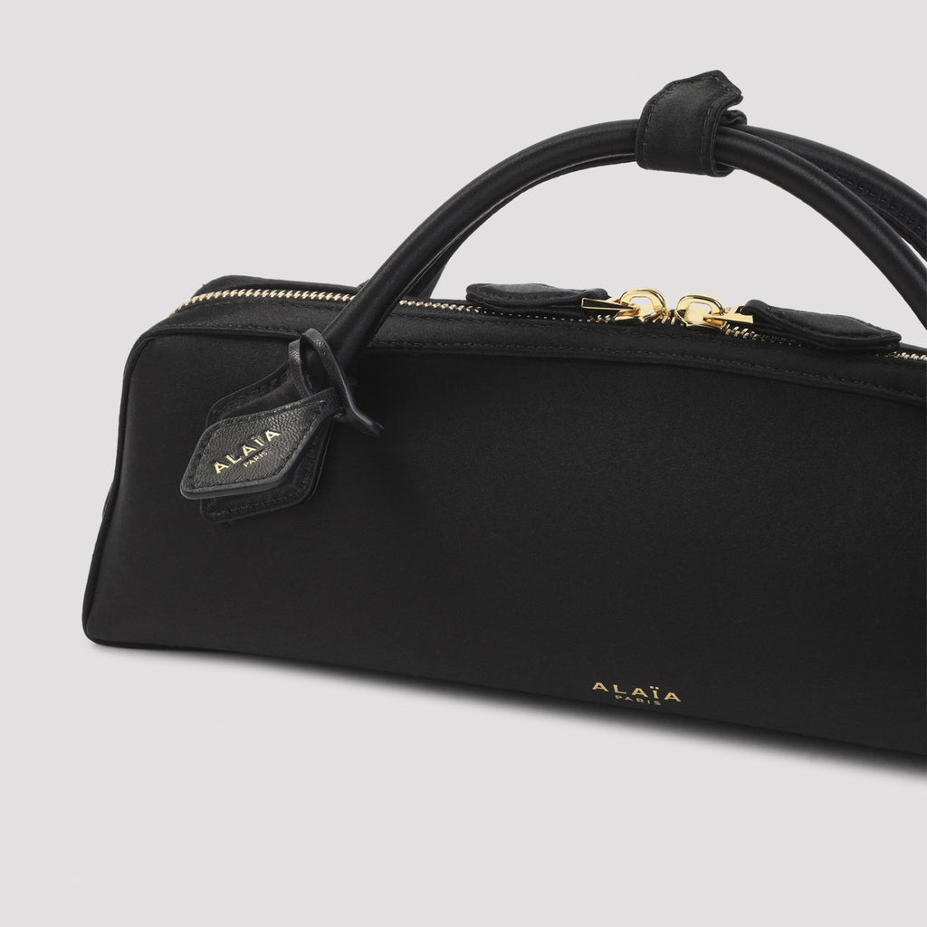Alaia Women's Le Teckel Clutch in Noir Silk - view 5