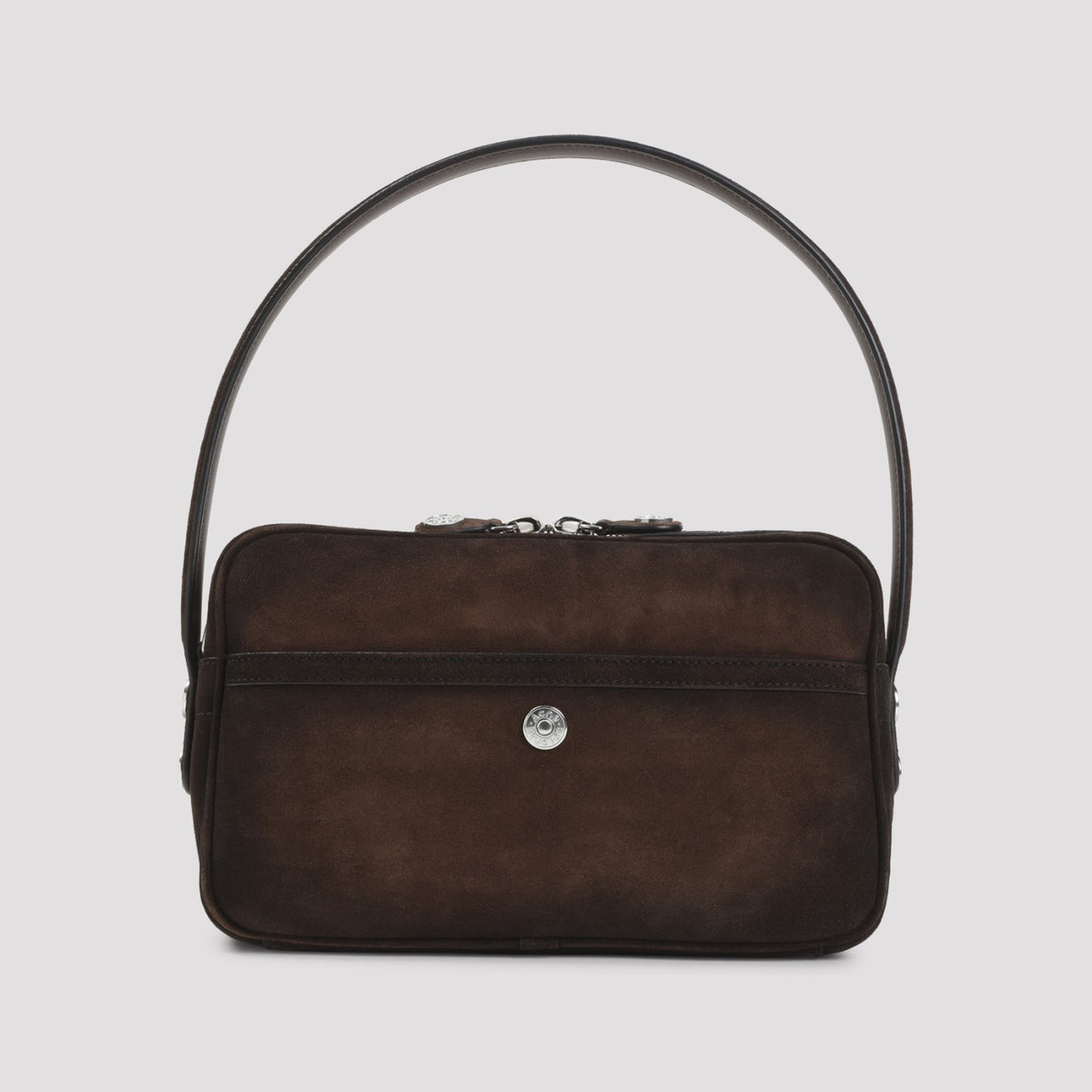 Acne Studios Women's Camero Party Suede Wax in Dark Brown - view 4