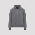 Prada Men's Knit Polo in Ardesia Cashmere - view 1