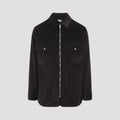 Bottega Veneta Men's Corduroy Overshirt in Carrubo Cotton - view 1