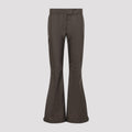 Miu Miu Women's Trousers in Ebano Polyamide - view 1