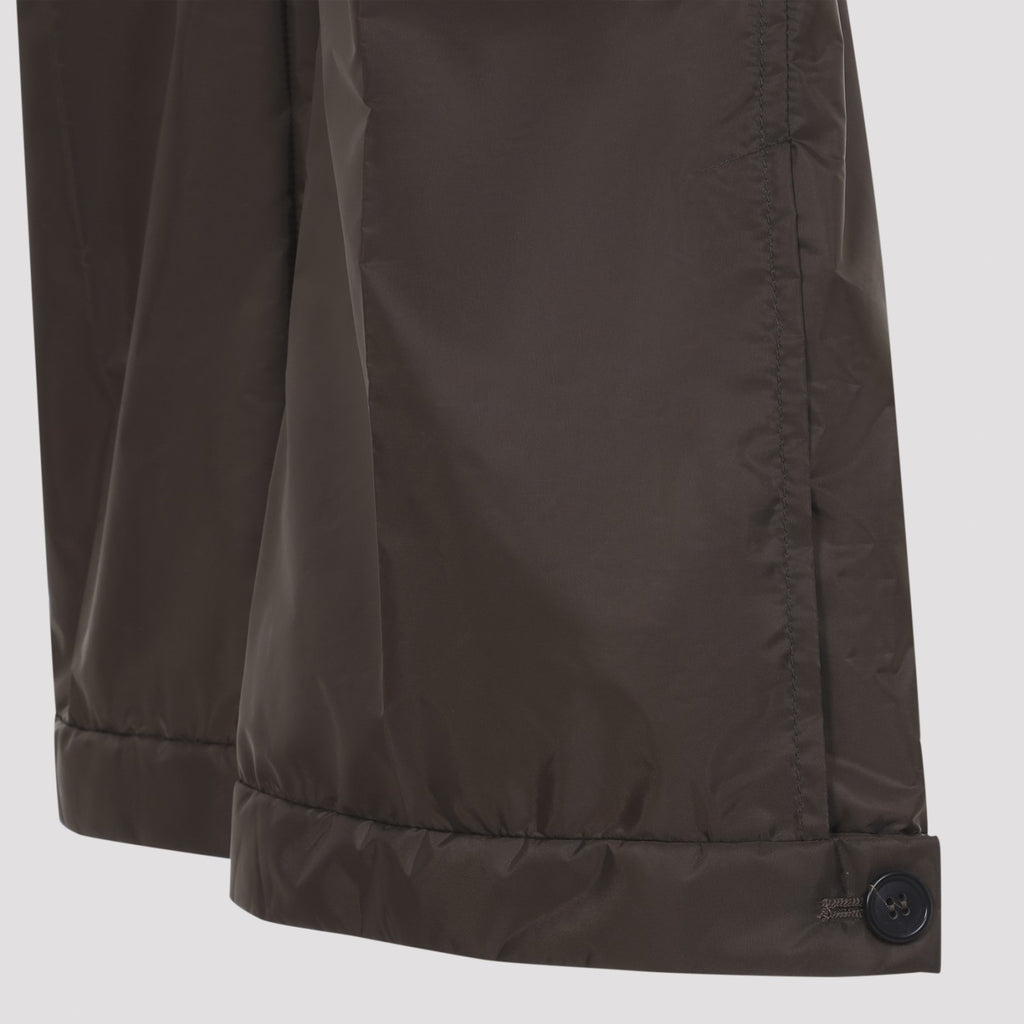 Miu Miu Women's Trousers in Ebano Polyamide - view 5