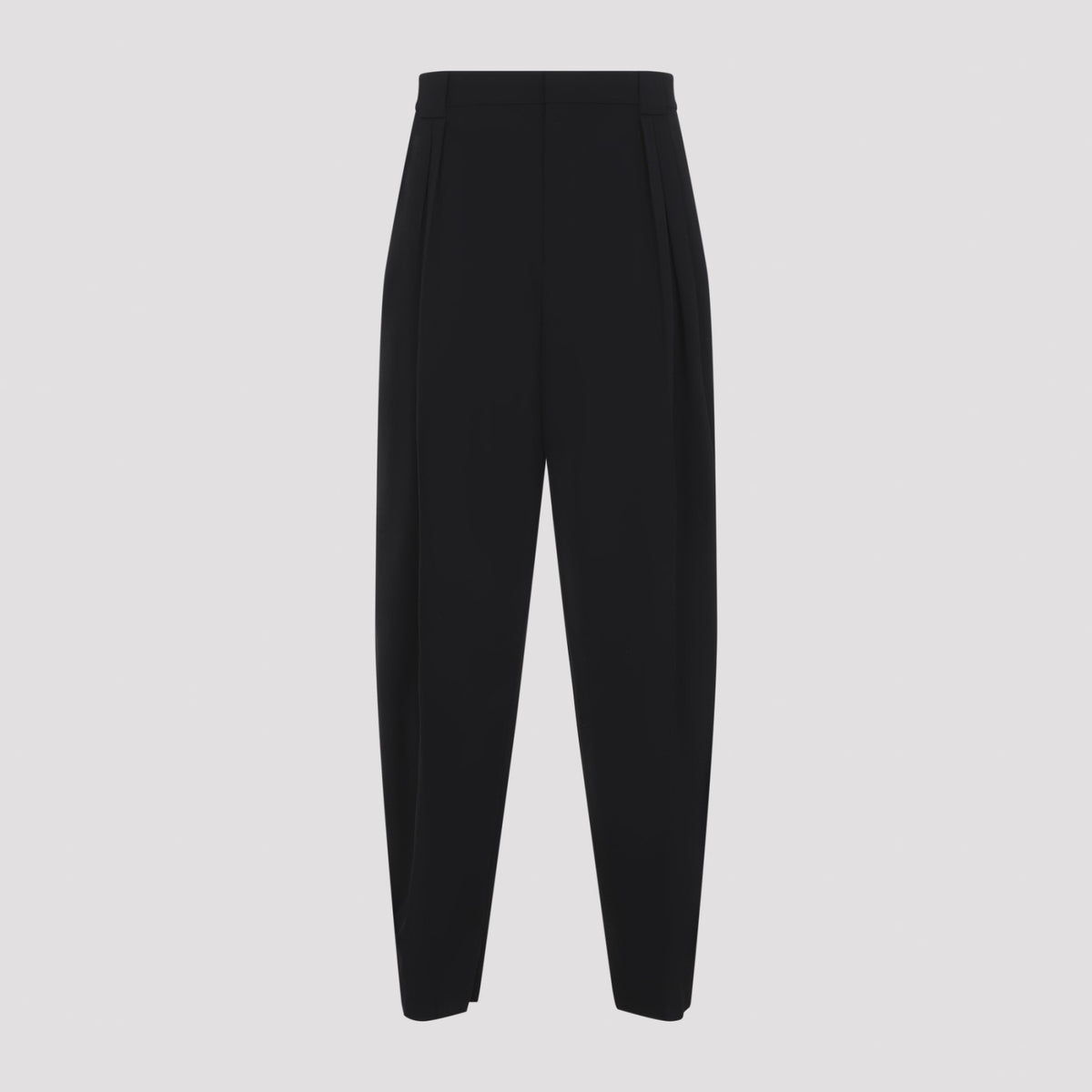 Bottega Veneta Men's Double Pleat Pants in Double Black - view 3