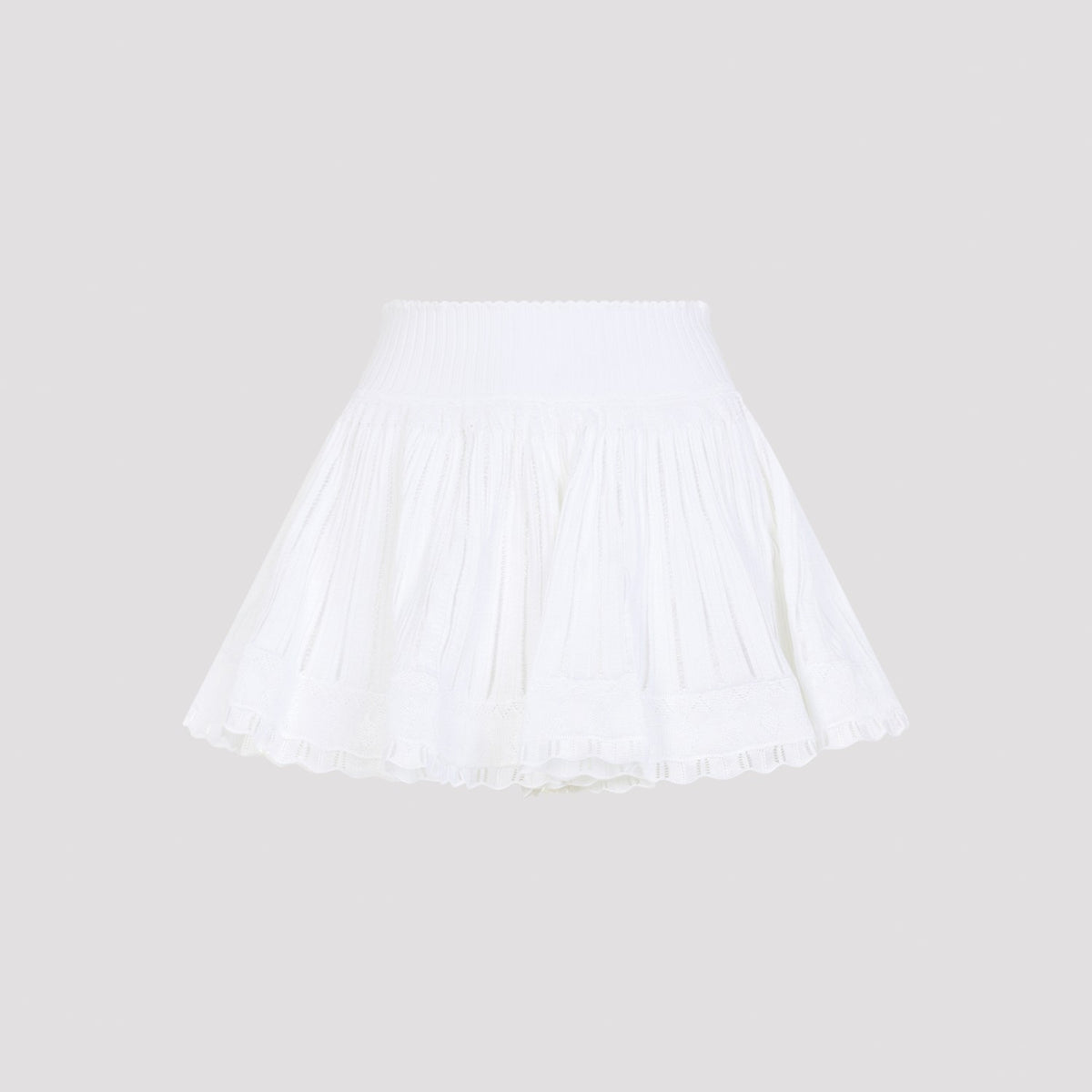 Alaia Women's Caroline Short in Blanc Viscose - view 1