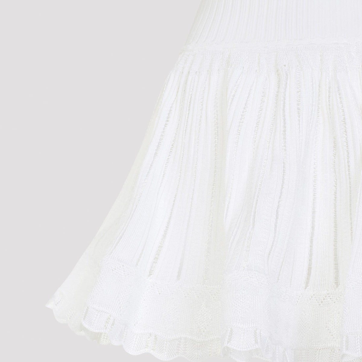Alaia Women's Caroline Short in Blanc Viscose - view 5