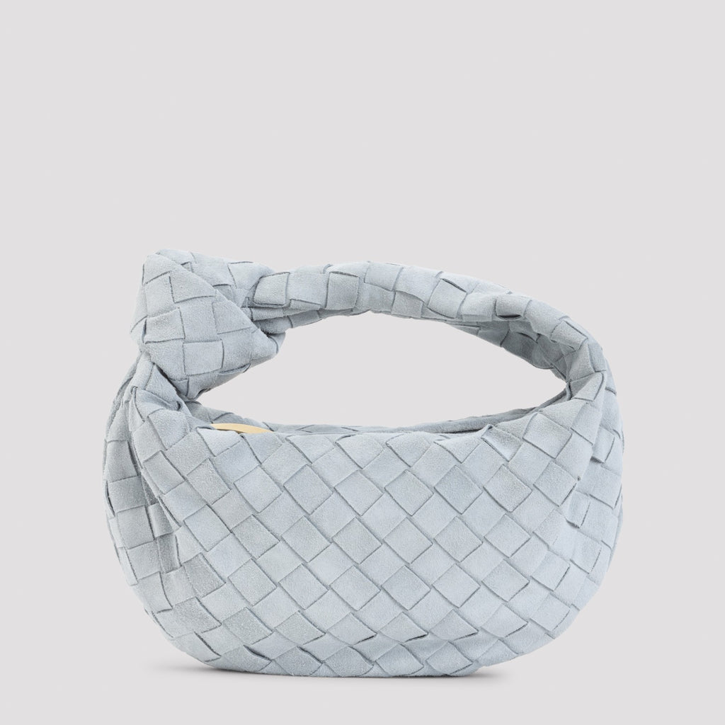 Bottega Veneta Women's Mini Jodie 15 Suede in Mineral - view 1